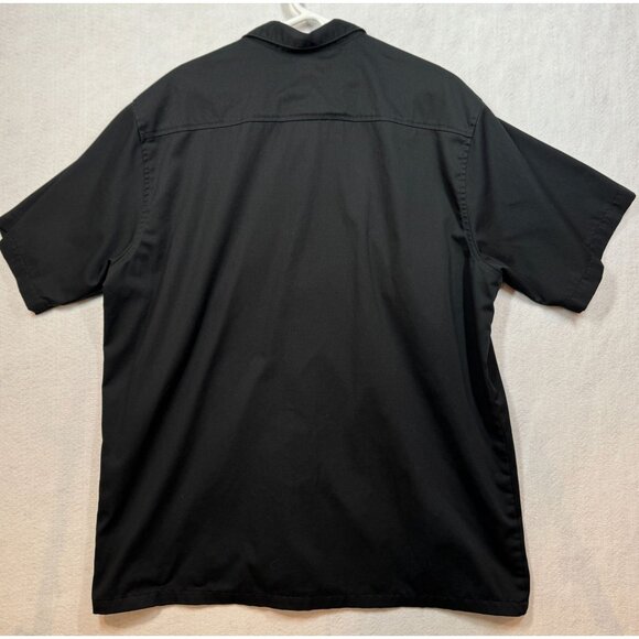 Carhartt Short Sleeve Twill Work Shirt S223 Lot of 2 Black Relaxed Fit Men's 2XL - Picture 4 of 9